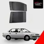 Corolla 1986 Folding Fix Side Car Curtain by SHAAH CAR