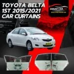 TOYOTA Belta 1ST 2015/2021 Retractable Car Curtains