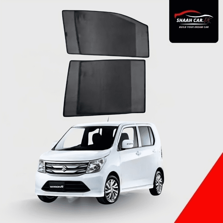 Wagon R Japanese 2015 Folding Fix Side Car Curtain by SHAAH CAR - Image 1