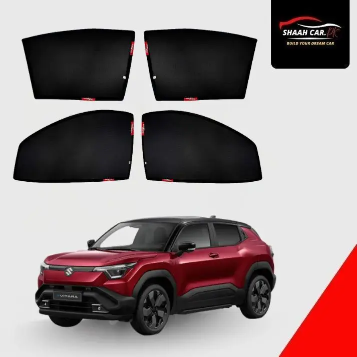 Vitara Folding Fix Side Car Curtain by SHAAH CAR - Image 1